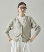 【カレンソロジー/Curensology】のウールリネンVネックニットカーディガン 人気、トレンドファッション・服の通販 founy(ファニー) ファッション Fashion レディースファッション Fashion for Women トップス・カットソー Cut & Sew Tops ニット Knit Tops & Sweaters カーディガン・羽織り Layered Style Cardigans Vネックトップス V-Neck Tops / V-Cut Neckline Shirts おすすめ Recommended / Our Picks エレガント 上品 Elegant カーディガン Cardigan, Knitwear リネン Linen, Linen Fabric thumbnail ライトブラウン53|ID: prp329100004816702 ipo3291000000034986508