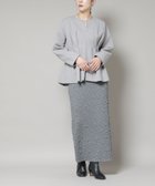 【ナノ ユニバース/nano universe】のラメジャガードニットタイトスカート 人気、トレンドファッション・服の通販 founy(ファニー) ファッション Fashion レディースファッション Fashion for Women スカート Skirts カットソー Cut and Sewn Top シンプル Simple, Minimal ストレッチ Stretch, Stretchy Fabric バランス Balance, Style Balance ロング Long, Long-Length A/W・秋冬 Autumn/Winter おすすめ Recommended / Our Picks エレガント 上品 Elegant 2025年 2025 2025-2026秋冬・A/W Autumn/Winter 2025–26 AW25–26 thumbnail グレー|ID: prp329100004816708 ipo3291000000034986562