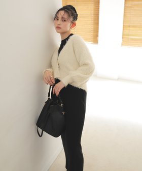 【ナチュラル ビューティー ベーシック/NATURAL BEAUTY BASIC】のシャギーカーデセットニットワンピース 人気、トレンドファッション・服の通販 founy(ファニー) ファッション Fashion レディースファッション Fashion for Women ワンピース Dresses ニットワンピース Knit Dresses アメリカン American Style カーディガン Cardigan, Knitwear スリーブ Sleeve, Long Sleeve / Short Sleeve リブニット Rib Knit, Ribbed Knit |ID:prp329100004816720