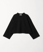 【ユナイテッドアローズ/UNITED ARROWS】のSACRA クロップド スウェット 人気、トレンドファッション・服の通販 founy(ファニー) ファッション Fashion レディースファッション Fashion for Women トップス・カットソー Cut & Sew Tops レディースパーカー・カジュアルフーディー Casual Hoodies & Sweatshirts スウェット・クルーネックトップス Sweatshirts & Crewnecks / Relaxed Fit Sweat Tops インナー Innerwear カットソー Cut and Sewn Top クロップド Cropped, Short Length シンプル Simple, Minimal スウェット / スエット Sweatshirt, Sweatwear スリーブ Sleeve, Long Sleeve / Short Sleeve バランス Balance, Style Balance モダン Modern, Contemporary ワイド Wide, Wide Fit thumbnail BLACK|ID: prp329100004816729 ipo3291000000034986810