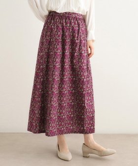【ローラアシュレイ/LAURA ASHLEY】の【洗える/コットン100%/ウエストゴム/同柄アイテムあり】ウズマ柄スカート 人気、トレンドファッション・服の通販 founy(ファニー) ファッション Fashion レディースファッション Fashion for Women スカート Skirts おすすめ Recommended / Our Picks カラフル Colorful Design シンプル Simple, Minimal スマート Smart, Elegant セットアップ Set-Up, Coordinated Outfit ポケット Pocket, Pocket Detail 洗える Machine Washable |ID:prp329100004816748