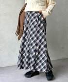 【シーピーシーエム/CPCM】のチェック柄マーメイドスカート 人気、トレンドファッション・服の通販 founy(ファニー) ファッション Fashion レディースファッション Fashion for Women スカート Skirts 今季 This Season, Current Season 切替 Switching, Contrast Panel スニーカー Sneakers, Trainers チェック Check, Plaid, Tartan トレンド Trend, Trending Now トレーナー Sweatshirt, Trainer ビッグ Big, Oversized フリンジ Fringe, Tassel マーメイド Mermaid, Fishtail Silhouette リラックス Relax, Relaxed Fit 冬 Winter / This Winter thumbnail ネイビー|ID: prp329100004816749 ipo3291000000034986972
