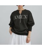 【サロン アダム エ ロペ/SALON adam et rope'】の【Americana(アメリカーナ) for SALON】ロゴジップスウェット 人気、トレンドファッション・服の通販 founy(ファニー) ファッション Fashion レディースファッション Fashion for Women トップス・カットソー Cut & Sew Tops レディースパーカー・カジュアルフーディー Casual Hoodies & Sweatshirts スウェット・クルーネックトップス Sweatshirts & Crewnecks / Relaxed Fit Sweat Tops 2026年 2026 別注 Limited Edition, Custom Order thumbnail ブラック系(02)|ID: prp329100004816754 ipo3291000000034987020