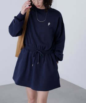 【フリーズマート/FREE'S MART】のロゴ刺繍スウェットミニワンピース 人気、トレンドファッション・服の通販 founy(ファニー) ファッション Fashion レディースファッション Fashion for Women ワンピース Dresses おすすめ Recommended / Our Picks ガーリー Girly, Feminine Style スウェット / スエット Sweatshirt, Sweatwear ソックス Socks, Hosiery ドローコード Drawcord, Drawstring Cord フレア Flare, Flared ブラウジング Blouson Silhouette, Cinched Waist ポケット Pocket, Pocket Detail ミニスカート Mini Skirt, Short Skirt ワンポイント One Point, Statement Accent |ID:prp329100004816764