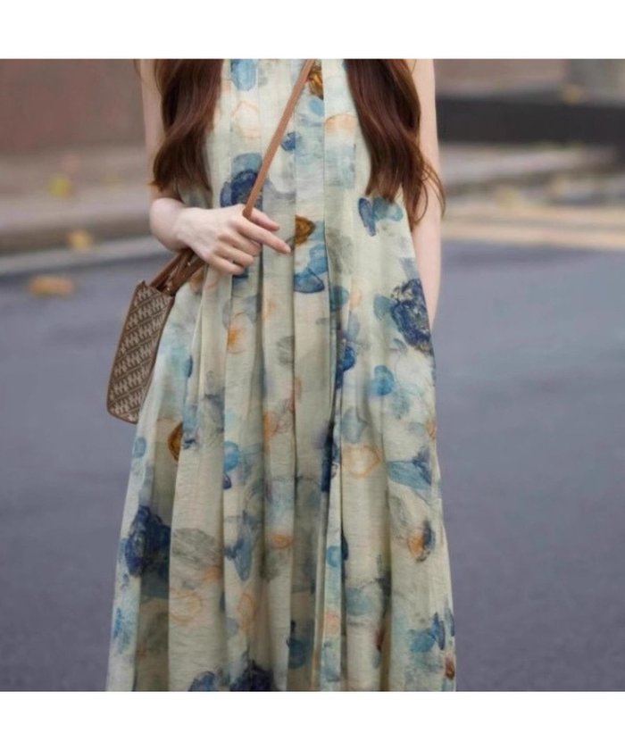 【スピーガ/SPIGA】のプリントタックワンピース インテリア・キッズ・メンズ・レディースファッション・服の通販 founy(ファニー) https://founy.com/ ファッション Fashion レディースファッション Fashion for Women ワンピース Dresses アクセサリー Fashion Accessories インナー Innerwear クラシカル Classical, Vintage-Inspired サンダル Sandals, Summer Shoes ジャケット Jacket, Outerwear デニム Denim, Jeans Material ハイネック High Neck, Mock Neck フラワー Flower, Floral フレア Flare, Flared プリント Print, Printed Pattern ペチコート Petticoat, Underskirt リラックス Relax, Relaxed Fit ロング Long, Long-Length おすすめ Recommended / Our Picks 夏 Summer エレガント 上品 Elegant |ID: prp329100004816771 ipo3291000000034987192