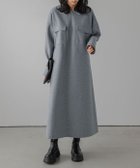 【ラジュール/Lajour】のハーフジップ ワンピース 人気、トレンドファッション・服の通販 founy(ファニー) ファッション Fashion レディースファッション Fashion for Women ワンピース Dresses インナー Innerwear ジップ Zip, Zipper スリット Slit, Slit Detail タートルネック Turtleneck, High Neck トレンド Trend, Trending Now パッチ Patch, Appliqué フロント Front, Front Design ポケット Pocket, Pocket Detail thumbnail グレー|ID: prp329100004816772 ipo3291000000034987203