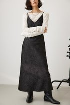 【クリエ コンフォルト/crie conforto】のワッシャーサテンキャミワンピース 人気、トレンドファッション・服の通販 founy(ファニー) ファッション Fashion レディースファッション Fashion for Women ワンピース Dresses キャミソールワンピース Camisole Dresses 2024年 2024 2024-2025秋冬・A/W Autumn/Winter 2024–25 AW24–25 キャミワンピース Cami Dress, Slip Dress サテン Satin, Glossy Fabric リボン Ribbon, Bow ワッシャー Washer, Crinkled Finish A/W・秋冬 Autumn/Winter thumbnail BLK|ID: prp329100004816779 ipo3291000000034987334