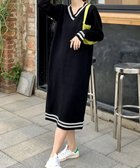 【ミニミニストア/miniministore】のニットワンピース ロング レディース秋冬 ブラック|ID: prp329100004816789 ipo3291000000034987395