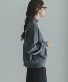 【サニーレーベル/Sonny Label / URBAN RESEARCH】の『UR TECH』モックネックスウェット 人気、トレンドファッション・服の通販 founy(ファニー) ファッション Fashion レディースファッション Fashion for Women トップス・カットソー Cut & Sew Tops レディースパーカー・カジュアルフーディー Casual Hoodies & Sweatshirts スウェット・クルーネックトップス Sweatshirts & Crewnecks / Relaxed Fit Sweat Tops 2025年 2025 2025-2026秋冬・A/W Autumn/Winter 2025–26 AW25–26 冬 Winter / This Winter シンプル Simple, Minimal ワイド Wide, Wide Fit A/W・秋冬 Autumn/Winter |ID:prp329100004816806