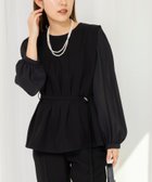 【ノーリーズ/NOLLEY'S】の《セットアップ対応》ウォッシャブルダブルクロスブラウス 人気、トレンドファッション・服の通販 founy(ファニー) ファッション Fashion レディースファッション Fashion for Women トップス・カットソー Cut & Sew Tops シャツ・ブラウス・オフィスカジュアル Elegant Blouses & Button-Ups インナー Innerwear ウォッシャブル Machine Washable コンパクト Compact, Small Size シアー Sheer, See-Through ジャケット Jacket, Outerwear スリム Slim, Slim Fit セットアップ Set-Up, Coordinated Outfit トリミング Trimming, Decorative Edge おすすめ Recommended / Our Picks 2026年 2026 thumbnail ブラック|ID: prp329100004816807 ipo3291000000034987552