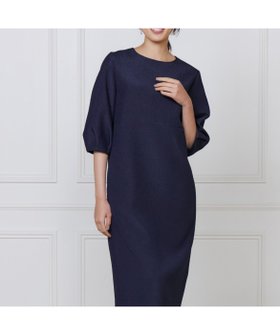 【セブンアイディコンセプト/7-IDconcept】のフクレジャカードワンピース 人気、トレンドファッション・服の通販 founy(ファニー) ファッション Fashion レディースファッション Fashion for Women ワンピース Dresses シンプル Simple, Minimal ジャケット Jacket, Outerwear スマート Smart, Elegant フォルム Silhouette, Form ポケット Pocket, Pocket Detail |ID:prp329100004816824