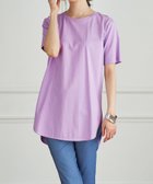 【ラナン/Ranan】のRanan/ B.C ひんやり!UV!ラウンドヘムプルオーバー 人気、トレンドファッション・服の通販 founy(ファニー) ファッション Fashion レディースファッション Fashion for Women トップス・カットソー Cut & Sew Tops カジュアルプルオーバー・ニットトップス Pullovers & Knit Tops / Casual Pullovers インナー Innerwear チュニック Tunic, Long Top ラウンド Round, Round Neck 夏 Summer エレガント 上品 Elegant thumbnail パープル|ID: prp329100004816852 ipo3291000000034987912