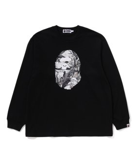 【ア ベイシング エイプ/A BATHING APE】のTREE EDGE CAMO APE HEAD RELAXED FIT 人気、トレンドファッション・服の通販 founy(ファニー) ファッション Fashion レディースファッション Fashion for Women クラシック Classic, Timeless Style スリーブ Sleeve, Long Sleeve / Short Sleeve パターン Pattern, Design Print フロント Front, Front Design プリント Print, Printed Pattern モチーフ Motif, Design Theme ロング Long, Long-Length |ID:prp329100004816854