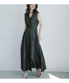 【アニュアンス/anuans】のノースリーブトレンチディティールワンピース 人気、トレンドファッション・服の通販 founy(ファニー) ファッション Fashion レディースファッション Fashion for Women ワンピース Dresses カシュクール Wrap Design デニム Denim, Jeans Material ノースリーブ Sleeveless, No-Sleeve 夏 Summer thumbnail BLACK|ID: prp329100004816879 ipo3291000000034988136