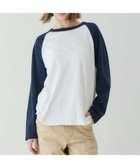 【ビショップ/Bshop】の別注 ベースボール 長袖Tシャツ WOMEN 人気、トレンドファッション・服の通販 founy(ファニー) ファッション Fashion レディースファッション Fashion for Women トップス・カットソー Cut & Sew Tops シャツ・ブラウス・オフィスカジュアル Elegant Blouses & Button-Ups ロングTシャツ・Tシャツ Longline T-Shirts & Tees オーガニック Organic Cotton スリーブ Sleeve, Long Sleeve / Short Sleeve 別注 Limited Edition, Custom Order 日本製 Made In Japan 長袖 Long Sleeve, Full Sleeve thumbnail WHITE系1|ID: prp329100004817316 ipo3291000000034993450