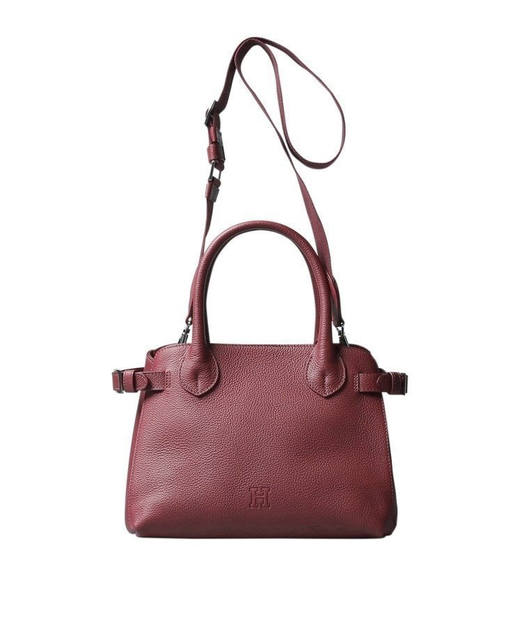 【ヒロフ/HIROFU】の【クオーレ】レザートートバッグ S 2WAY 本革(商品番号 P25-35442) インテリア・キッズ・メンズ・レディースファッション・服の通販 founy(ファニー) 　ファッション　Fashion　レディースファッション　Fashion for Women　バッグ　Bags　アクセサリー　Fashion Accessories　イタリア　Italy　ジュエリー　Jewelry, Accessories　定番　Standard, Basic Item　パッチ　Patch, Appliqué　フェミニン　Feminine, Girly　フォルム　Silhouette, Form　ポケット　Pocket, Pocket Detail　マグネット　Magnet, Magnetic Closure　おすすめ　Recommended / Our Picks　旅行　Travel　エレガント 上品　Elegant　ジャズ|ID: prp329100004817322 ipo3291000000034993574