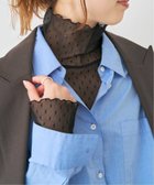 【スピック&スパン/Spick & Span】の《追加》ドットチュールハイネックプルオーバー 人気、トレンドファッション・服の通販 founy(ファニー) ファッション Fashion レディースファッション Fashion for Women トップス・カットソー Cut & Sew Tops カジュアルプルオーバー・ニットトップス Pullovers & Knit Tops / Casual Pullovers thumbnail ブラック|ID: prp329100004817366 ipo3291000000034994075