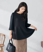 【アー ヴェー ヴェー/a.v.v】の【WEB限定】シフォンスリーブペプラムトップス 人気、トレンドファッション・服の通販 founy(ファニー) ファッション Fashion レディースファッション Fashion for Women トップス・カットソー Cut & Sew Tops アクセサリー Fashion Accessories カットソー Cut and Sewn Top シフォン Chiffon, Lightweight Fabric ジョーゼット Georgette, Semi-Sheer Fabric スリーブ Sleeve, Long Sleeve / Short Sleeve チャーム Charm, Pendant バルーン Balloon, Balloon Silhouette ペプラム Peplum, Flared Hem 再入荷 Restock / Back in Stock thumbnail ブラック|ID: prp329100004817381 ipo3291000000034994381