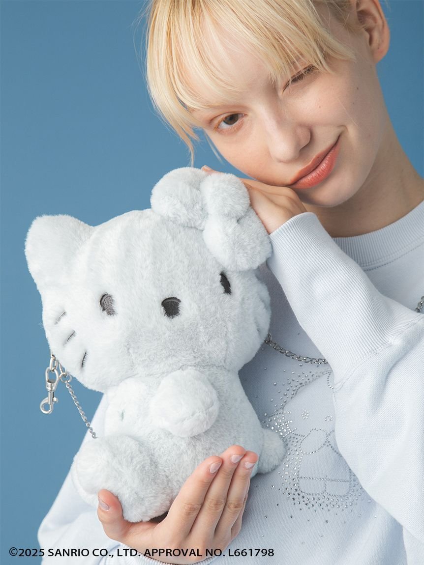 【ファーファー/FURFUR】の【WEB・一部店舗限定カラー】HELLO KITTYぬいぐるみショルダー インテリア・キッズ・メンズ・レディースファッション・服の通販 founy(ファニー) 　ファッション　Fashion　レディースファッション　Fashion for Women　ショルダー　Shoulder, Shoulder Strap　スマート　Smart, Elegant　チェーン　Chain, Chain Strap　チャーム　Charm, Pendant　リップ　Lip, Lip Motif　SAX[083]|ID: prp329100004817413 ipo3291000000034994676