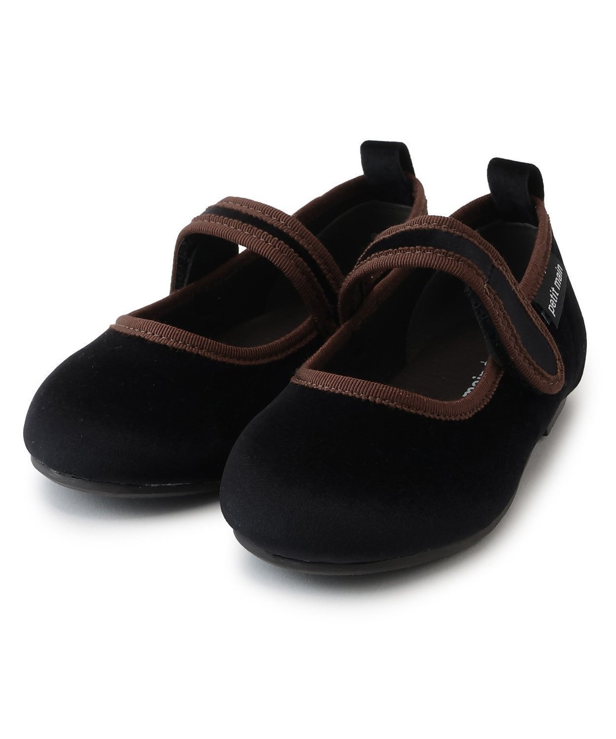 【ナルミヤ オンライン/NARUMIYA ONELINE / KIDS】のワンストラップベロアシューズ インテリア・キッズ・メンズ・レディースファッション・服の通販 founy(ファニー) 　ファッション　Fashion　キッズファッション　Fashion for Kids　シューズ　Shoes, Footwear　フォーマル　Formal, Dressy　ベロア　Velour, Soft Velvet　黒|ID: prp329100004817418 ipo3291000000034994721