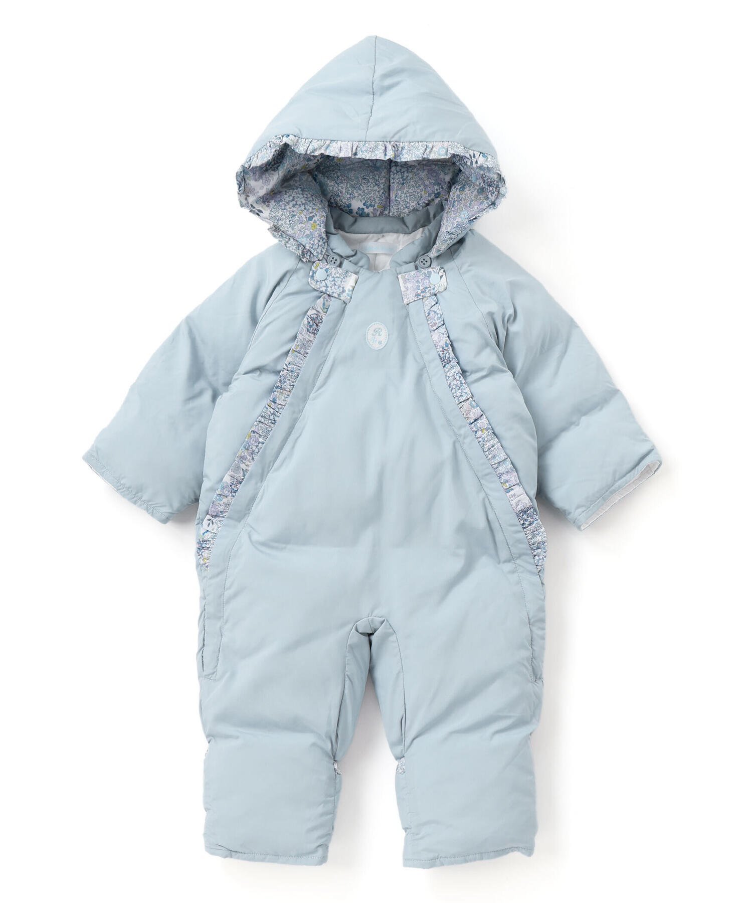 【ベベ オンライン ストア/BEBE ONLINE STORE / KIDS】の【 撥水加工 】【お揃い】タフタリバティタナローン(Patchwork Classics)バギーオール(60~80cm) 人気、トレンドファッション・服の通販 founy(ファニー) 　ファッション　Fashion　キッズファッション　Fashion for Kids　クラシック　Classic, Timeless Style　シンプル　Simple, Minimal　タフタ　Taffeta, Structured Fabric　トレンド　Trend, Trending Now　パターン　Pattern, Design Print　パッチワーク　Patchwork, Mixed Fabric　フリル　Frill, Ruffle　ベスト　Vest, Waistcoat　ベビー　Baby, Babywear　別注　Limited Edition, Custom Order　A/W・秋冬　Autumn/Winter　エレガント 上品　Elegant　2025年　2025　2025-2026秋冬・A/W　Autumn/Winter 2025–26 AW25–26　 other-1|ID: prp329100004817428 ipo3291000000034994899