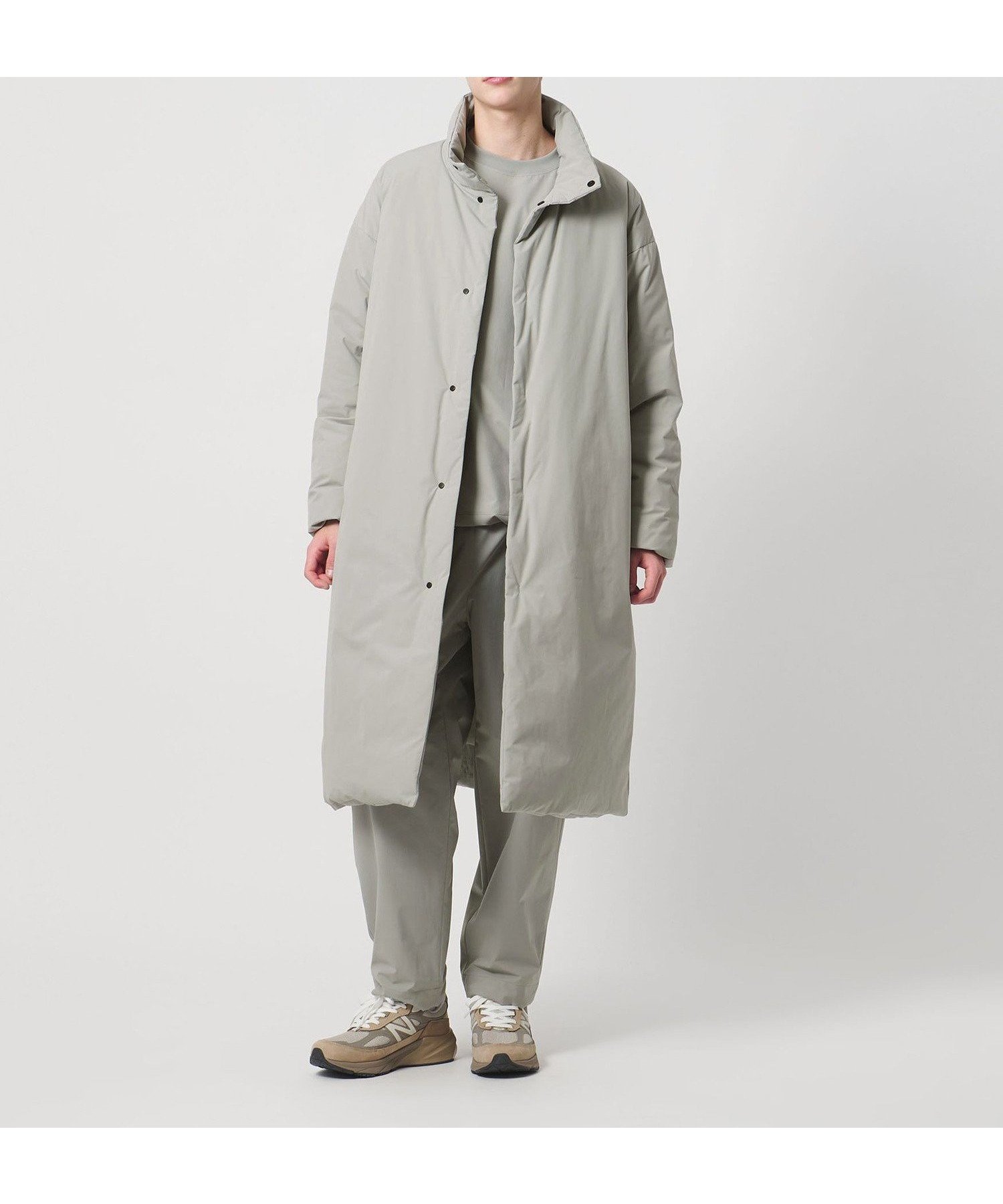 【ユナイテッドアローズ/UNITED ARROWS / MEN】のD.O UNITED ARROWS BY DAISUKE OBANA TFT DOWN COAT/ダウンコート インテリア・キッズ・メンズ・レディースファッション・服の通販 founy(ファニー) 　ファッション　Fashion　メンズファッション　Fashion for Men　アウター　Men's Coats Outerwear　ダウンジャケット / 軽量ダウン　Down Jackets & Coats　エレガント 上品　Elegant　コレクション　Collection, Seasonal Line　ストール　Stole, Wrap　セットアップ　Set-Up, Coordinated Outfit　タフタ　Taffeta, Structured Fabric　ダウン　Down, Puffer　定番　Standard, Basic Item　フェザー　Feather, Feather Detail　フロント　Front, Front Design　ポケット　Pocket, Pocket Detail　防寒　Cold Protection, Winter-Ready　マフラー　Scarf, Muffler　LT.GRAY|ID: prp329100004817438 ipo3291000000034995077