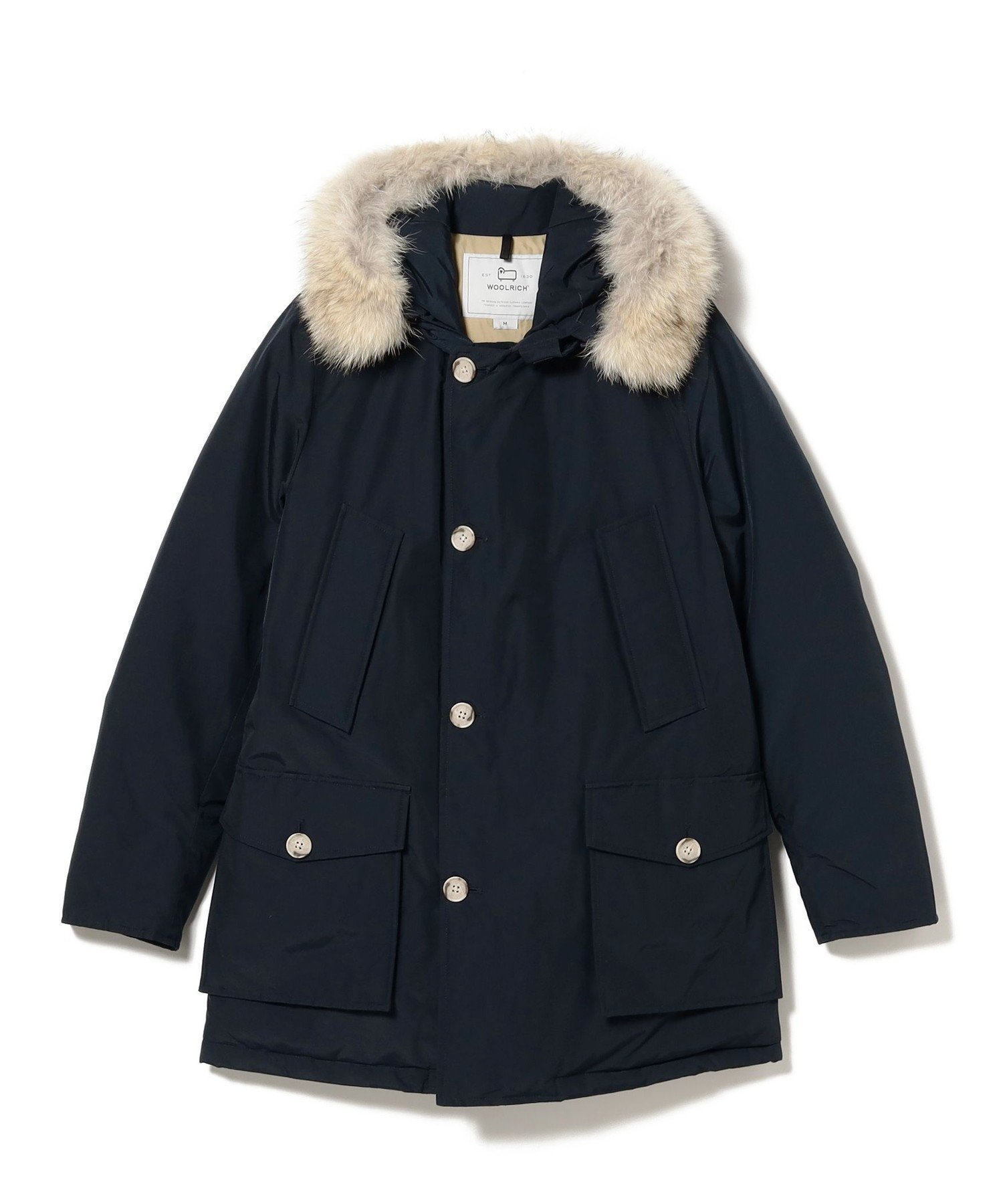 【ビームス/BEAMS / MEN】のWOOLRICH / NEW ARCTIC PARKA ダウンジャケット インテリア・キッズ・メンズ・レディースファッション・服の通販 founy(ファニー) 　ファッション　Fashion　メンズファッション　Fashion for Men　アウトドア　Outdoor Clothing　ジャケット　Jacket, Outerwear　ダウン　Down, Puffer　フェザー　Feather, Feather Detail　ワーク　Workwear, Utility Style　冬　Winter / This Winter　NAVY|ID: prp329100004817440 ipo3291000000034995096