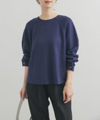 【アーバンリサーチ ドアーズ/URBAN RESEARCH DOORS】のカーブスリーブプルオーバー 人気、トレンドファッション・服の通販 founy(ファニー) ファッション Fashion レディースファッション Fashion for Women トップス・カットソー Cut & Sew Tops カジュアルプルオーバー・ニットトップス Pullovers & Knit Tops / Casual Pullovers 2026年 2026 冬 Winter / This Winter カットソー Cut and Sewn Top シンプル Simple, Minimal バランス Balance, Style Balance リラックス Relax, Relaxed Fit エレガント 上品 Elegant A/W・秋冬 Autumn/Winter thumbnail ネイビー|ID: prp329100004817446 ipo3291000000036247183