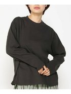 【アールエヌエーエヌ/RNA-N】のM1825 リサイクルコットンデザインL/S T 人気、トレンドファッション・服の通販 founy(ファニー) ファッション Fashion レディースファッション Fashion for Women おすすめ Recommended / Our Picks シンプル Simple, Minimal プレーン Plain, Simple ロング Long, Long-Length thumbnail スミクロ|ID: prp329100004817448 ipo3291000000034995152