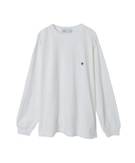 【コンバーストウキョウ/CONVERSE TOKYO】の【S~XLサイズ】STAR ONE POINT LONG SLEEVE TEE 人気、トレンドファッション・服の通販 founy(ファニー) ファッション Fashion レディースファッション Fashion for Women トップス・カットソー Cut & Sew Tops カーゴパンツ Cargo Pants, Utility Pants シンプル Simple, Minimal スラックス Slacks, Dress Pants デニム Denim, Jeans Material 定番 Standard, Basic Item プリント Print, Printed Pattern ベーシック Basic, Essential おすすめ Recommended / Our Picks |ID:prp329100004817455