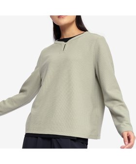【エーグル/AIGLE】のUVカット ハーフプラケット ワッフルロングスリーブTシャツ 人気、トレンドファッション・服の通販 founy(ファニー) ファッション Fashion レディースファッション Fashion for Women トップス・カットソー Cut & Sew Tops シャツ・ブラウス・オフィスカジュアル Elegant Blouses & Button-Ups ロングTシャツ・Tシャツ Longline T-Shirts & Tees おすすめ Recommended / Our Picks フィット Fit, Slim Fit リラックス Relax, Relaxed Fit ワッフル Waffle, Waffle Knit |ID:prp329100004817460