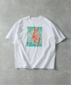 【エディフィス/EDIFICE】の《追加》SAVIGNAC (サヴィニャック) 別注 French Company プリント Tシャツ ホワイト A|ID: prp329100004817467 ipo3291000000035083414