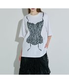 【ロイヤルフラッシュ/ROYAL FLASH】のANNA SUI NYC/アナ スイ エヌワイシー/ランジェリープリントBIG Tシャツ 人気、トレンドファッション・服の通販 founy(ファニー) ファッション Fashion レディースファッション Fashion for Women 下着・ランジェリー Lingerie & Intimates その他ランジェリー・インナーアイテム Other Lingerie / Intimates コルセット Corset, Bustier コレクション Collection, Seasonal Line シェイプ Shape, Slim Fit ジャケット Jacket, Outerwear スマート Smart, Elegant ニューヨーク New York, NYC Style ビッグ Big, Oversized プリント Print, Printed Pattern モチーフ Motif, Design Theme ランジェリー Lingerie, Intimate Wear レース Lace, Lace Fabric thumbnail ホワイト|ID: prp329100004817469 ipo3291000000034995466