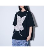 【ロイヤルフラッシュ/ROYAL FLASH】のANNA SUI NYC/アナ スイ エヌワイシー/ランジェリープリントBIG Tシャツ 人気、トレンドファッション・服の通販 founy(ファニー) ファッション Fashion レディースファッション Fashion for Women 下着・ランジェリー Lingerie & Intimates その他ランジェリー・インナーアイテム Other Lingerie / Intimates コルセット Corset, Bustier コレクション Collection, Seasonal Line シェイプ Shape, Slim Fit ジャケット Jacket, Outerwear スマート Smart, Elegant ニューヨーク New York, NYC Style ビッグ Big, Oversized プリント Print, Printed Pattern モチーフ Motif, Design Theme ランジェリー Lingerie, Intimate Wear レース Lace, Lace Fabric thumbnail ブラック|ID: prp329100004817469 ipo3291000000034995468