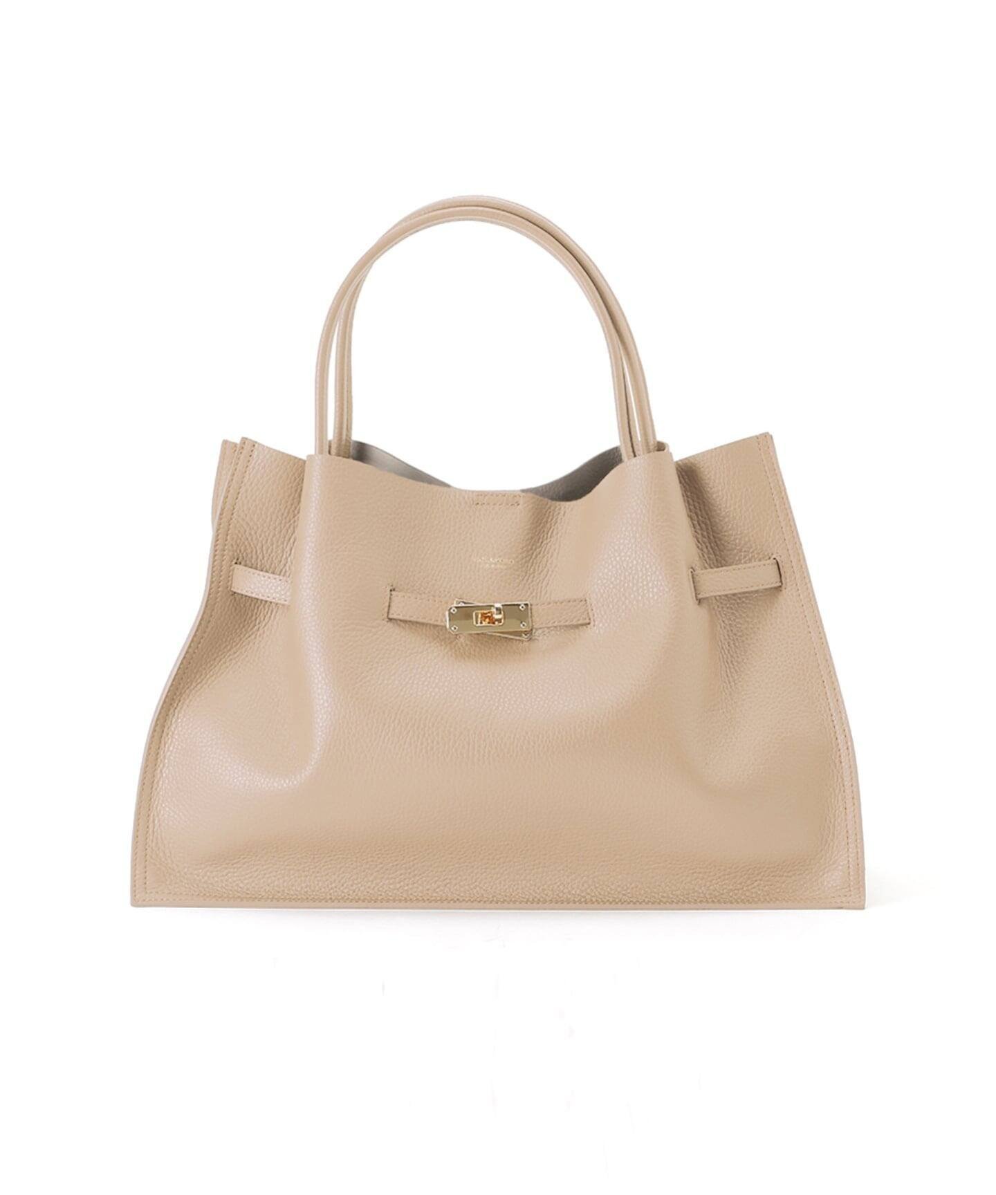 【スピック&スパン/Spick & Span】の《追加 》VIOLAd ORO / ヴィオラドーロ イタリアンWフェイスレザートートバッグ L インテリア・キッズ・メンズ・レディースファッション・服の通販 founy(ファニー) 　ファッション　Fashion　レディースファッション　Fashion for Women　バッグ　Bags　ベージュ|ID: prp329100004817482 ipo3291000000034995643