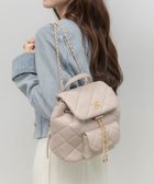 【ランダ/RANDA】のキルティングデザインリュックバッグ 人気、トレンドファッション・服の通販 founy(ファニー) ファッション Fashion レディースファッション Fashion for Women バッグ Bags キルティング Quilted, Quilting ショルダー Shoulder, Shoulder Strap チェーン Chain, Chain Strap ハンカチ Handkerchief, Hanky フォルム Silhouette, Form フラップ Flap, Flap Pocket ポケット Pocket, Pocket Detail ポーチ Pouch, Small Case マグネット Magnet, Magnetic Closure リップ Lip, Lip Motif リュック Backpack, Rucksack エレガント 上品 Elegant 財布 Wallet, Purse thumbnail PINK|ID: prp329100004817510 ipo3291000000034996063