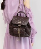 【ランダ/RANDA】のキルティングデザインリュックバッグ 人気、トレンドファッション・服の通販 founy(ファニー) ファッション Fashion レディースファッション Fashion for Women バッグ Bags キルティング Quilted, Quilting ショルダー Shoulder, Shoulder Strap チェーン Chain, Chain Strap ハンカチ Handkerchief, Hanky フォルム Silhouette, Form フラップ Flap, Flap Pocket ポケット Pocket, Pocket Detail ポーチ Pouch, Small Case マグネット Magnet, Magnetic Closure リップ Lip, Lip Motif リュック Backpack, Rucksack エレガント 上品 Elegant 財布 Wallet, Purse thumbnail BROWN|ID: prp329100004817510 ipo3291000000034996066