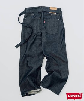 【エディフィス/EDIFICE / MEN】のLEVI S/リーバイス 別注 TWISTED BELTED デニムパンツ (L30) 人気、トレンドファッション・服の通販 founy(ファニー) ファッション Fashion メンズファッション Fashion for Men ボトムス Bottoms デニムパンツ・ジーンズ Denim Pants シンプル Simple, Minimal ジーンズ Jeans, Denim Pants スマート Smart, Elegant デニム Denim, Jeans Material 定番 Standard, Basic Item ハーフ Half, Half-Length パターン Pattern, Design Print フォルム Silhouette, Form 別注 Limited Edition, Custom Order ワイド Wide, Wide Fit ワーク Workwear, Utility Style エレガント 上品 Elegant 2026年 2026 |ID:prp329100004817511