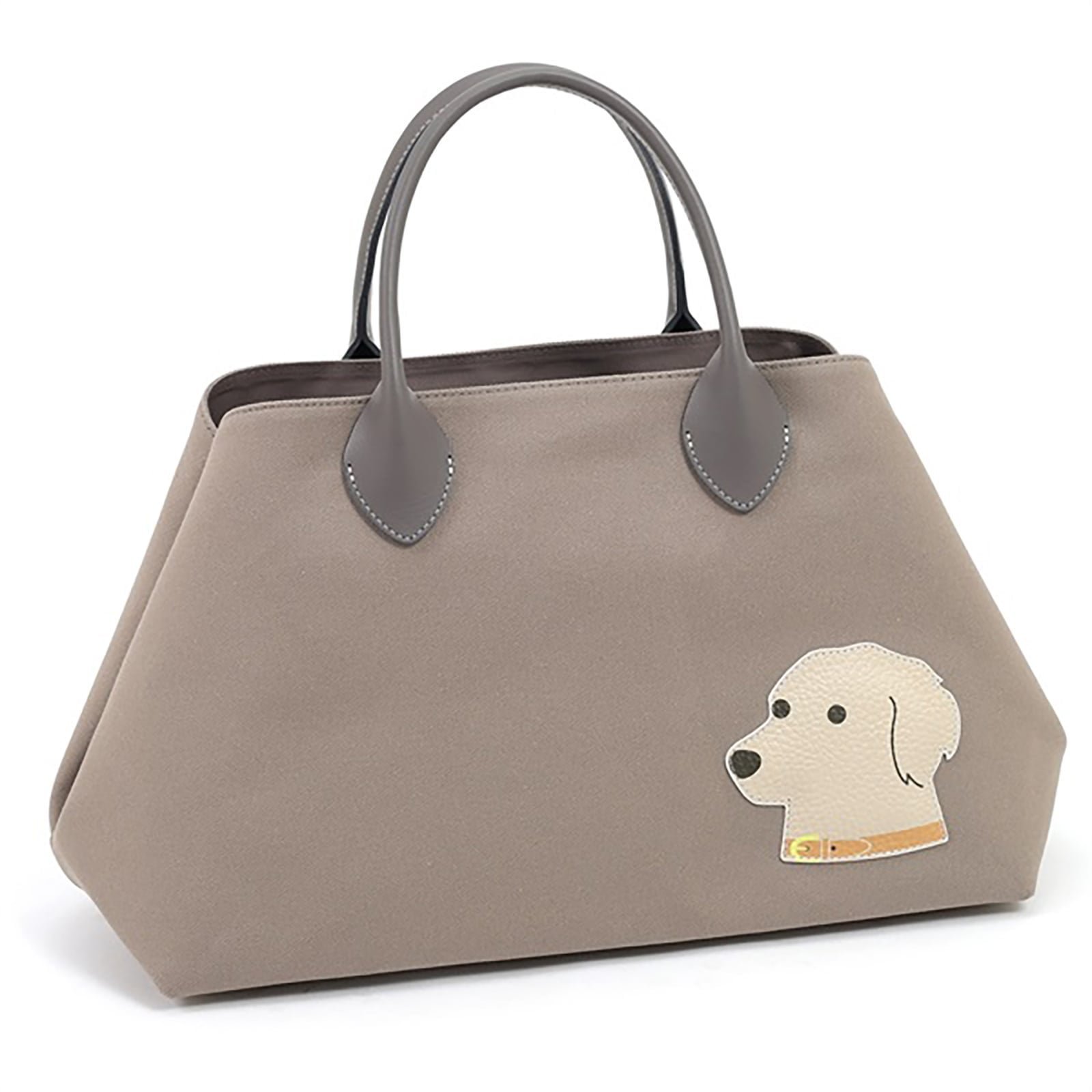 【キタムラ/Kitamura】のハンドバッグ P-0685 インテリア・キッズ・メンズ・レディースファッション・服の通販 founy(ファニー) 　ファッション　Fashion　レディースファッション　Fashion for Women　キャンバス　Canvas, Canvas Fabric　フォルム　Silhouette, Form　ポケット　Pocket, Pocket Detail　グレー80805|ID: prp329100004817518 ipo3291000000034996175