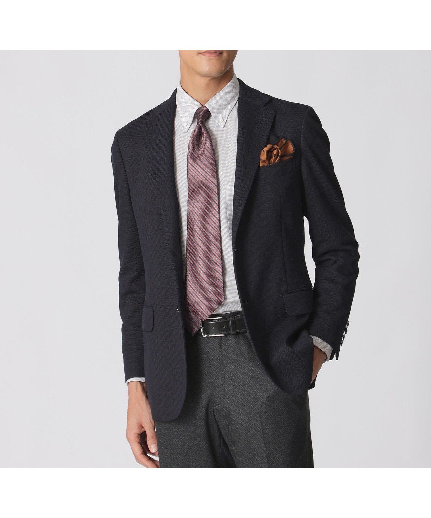 【ポール スチュアート/Paul Stuart / MEN】の【防シワ】【STUART S TRAVELER】10month トラベルブレザー インテリア・キッズ・メンズ・レディースファッション・服の通販 founy(ファニー) 　ファッション　Fashion　メンズファッション　Fashion for Men　2025年　2025　2025-2026秋冬・A/W　Autumn/Winter 2025–26 AW25–26　ジャケット　Jacket, Outerwear　スーツ　Suit, Formalwear　トラベル　Travel, Travel Gear　フォルム　Silhouette, Form　定番　Standard, Basic Item　A/W・秋冬　Autumn/Winter　軽量　Lightweight, Ultra Light　ネイビー|ID: prp329100004817522 ipo3291000000034996215