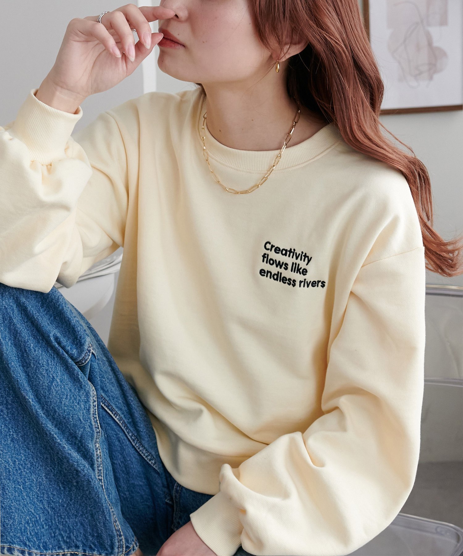 【ディスコート/Discoat】の【WEB限定】3段ロゴ刺繍ショートスウェット 人気、トレンドファッション・服の通販 founy(ファニー) 　ファッション　Fashion　レディースファッション　Fashion for Women　トップス・カットソー　Cut & Sew Tops　レディースパーカー・カジュアルフーディー　Casual Hoodies & Sweatshirts　スウェット・クルーネックトップス　Sweatshirts & Crewnecks / Relaxed Fit Sweat Tops　 other-1|ID: prp329100004817528 ipo3291000000034996311