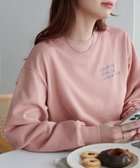 【ディスコート/Discoat】の【WEB限定】3段ロゴ刺繍ショートスウェット 人気、トレンドファッション・服の通販 founy(ファニー) ファッション Fashion レディースファッション Fashion for Women トップス・カットソー Cut & Sew Tops レディースパーカー・カジュアルフーディー Casual Hoodies & Sweatshirts スウェット・クルーネックトップス Sweatshirts & Crewnecks / Relaxed Fit Sweat Tops thumbnail ピンク|ID: prp329100004817528 ipo3291000000034996315