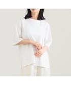【デミルクス ビームス/Demi-Luxe BEAMS】のポンチ ハーフスリーブ Tシャツ 人気、トレンドファッション・服の通販 founy(ファニー) ファッション Fashion レディースファッション Fashion for Women トップス・カットソー Cut & Sew Tops シャツ・ブラウス・オフィスカジュアル Elegant Blouses & Button-Ups ロングTシャツ・Tシャツ Longline T-Shirts & Tees ショルダー Shoulder, Shoulder Strap シンプル Simple, Minimal スリーブ Sleeve, Long Sleeve / Short Sleeve ドロップ Drop Shoulder, Dropped Style ハーフ Half, Half-Length ビッグ Big, Oversized リラックス Relax, Relaxed Fit エレガント 上品 Elegant thumbnail WHITE|ID: prp329100004817535 ipo3291000000034996367