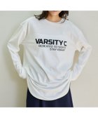 【バンヤードストーム/BARNYARDSTORM】のラウンドヘムロゴT マシンウォッシャブル 人気、トレンドファッション・服の通販 founy(ファニー) ファッション Fashion レディースファッション Fashion for Women おすすめ Recommended / Our Picks カーディガン Cardigan, Knitwear スウェット / スエット Sweatshirt, Sweatwear スポーティ Sporty, Casual Athletic バランス Balance, Style Balance ボトム Bottoms, Lower Wear ラウンド Round, Round Neck thumbnail ホワイト10|ID: prp329100004817547 ipo3291000000034996539