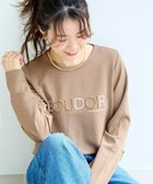 【ルクールブラン/le.coeur blanc】の【吸湿発熱】スタッズロゴカットソー 人気、トレンドファッション・服の通販 founy(ファニー) ファッション Fashion レディースファッション Fashion for Women トップス・カットソー Cut & Sew Tops カットソー・ベーシックTシャツ Cut-and-Sewn Tops / Stretch Tees & Basics インナー Innerwear カットソー Cut and Sewn Top シンプル Simple, Minimal スタッズ Studs, Metal Accents フロント Front, Front Design プリント Print, Printed Pattern 羽織 Haori, Light Jacket メタル Metal, Metal Parts 冬 Winter / This Winter A/W・秋冬 Autumn/Winter おすすめ Recommended / Our Picks thumbnail キャメル|ID: prp329100004817549 ipo3291000000034996550