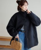 【ディスコート/Discoat】の【着こなしやすい】ステンカラーシャギーミドルコート 人気、トレンドファッション・服の通販 founy(ファニー) ファッション Fashion レディースファッション Fashion for Women アウター Coat / Outerwear Collection コート・ロングコート・ピーコート Long Coats, Peacoats & More シンプル Simple, Minimal スタンド Stand Collar, Upright Stand フォルム Silhouette, Form ミドル Middle Length, Mid Height エレガント 上品 Elegant 防寒 Cold Protection, Winter-Ready thumbnail チャコールグレー|ID: prp329100004817550 ipo3291000000034996552