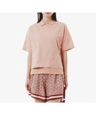【ラコステ/LACOSTE】のワイド ショートネームステッチTシャツ 人気、トレンドファッション・服の通販 founy(ファニー) ファッション Fashion レディースファッション Fashion for Women トップス・カットソー Cut & Sew Tops シャツ・ブラウス・オフィスカジュアル Elegant Blouses & Button-Ups ロングTシャツ・Tシャツ Longline T-Shirts & Tees クロップド Cropped, Short Length ショート Short, Short Length フロント Front, Front Design モダン Modern, Contemporary ワイド Wide, Wide Fit thumbnail ブラウン|ID: prp329100004817574 ipo3291000000034996870
