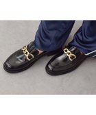 【インター ショシュール/INTER-CHAUSSURES】の【Luca Grossi】ラウンドトウチェーンローファー 人気、トレンドファッション・服の通販 founy(ファニー) ファッション Fashion レディースファッション Fashion for Women チェーン Chain, Chain Strap トレンド Trend, Trending Now thumbnail BL|ID: prp329100004817583 ipo3291000000034996963