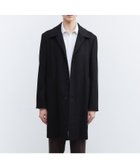 【タケオキクチ/TAKEO KIKUCHI / MEN】のカシミヤブレンド ビーバー調ステンカラーコート 人気、トレンドファッション・服の通販 founy(ファニー) ファッション Fashion メンズファッション Fashion for Men スタイリッシュ Stylish, Fashionable スマート Smart, Elegant スーツ Suit, Formalwear タートル Turtleneck, Turtle Collar 定番 Standard, Basic Item パターン Pattern, Design Print ポケット Pocket, Pocket Detail マフラー Scarf, Muffler 無地 Plain, Solid Color 冬 Winter / This Winter おすすめ Recommended / Our Picks エレガント 上品 Elegant ビジネス 仕事 通勤 Business / Work / Commuting thumbnail ブラック|ID: prp329100004817588 ipo3291000000034997028