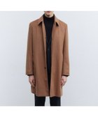 【タケオキクチ/TAKEO KIKUCHI / MEN】のカシミヤブレンド ビーバー調ステンカラーコート 人気、トレンドファッション・服の通販 founy(ファニー) ファッション Fashion メンズファッション Fashion for Men スタイリッシュ Stylish, Fashionable スマート Smart, Elegant スーツ Suit, Formalwear タートル Turtleneck, Turtle Collar 定番 Standard, Basic Item パターン Pattern, Design Print ポケット Pocket, Pocket Detail マフラー Scarf, Muffler 無地 Plain, Solid Color 冬 Winter / This Winter おすすめ Recommended / Our Picks エレガント 上品 Elegant ビジネス 仕事 通勤 Business / Work / Commuting thumbnail ブラウン|ID: prp329100004817588 ipo3291000000034997030